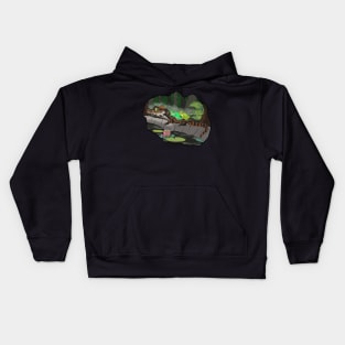 The toothy taxi Kids Hoodie